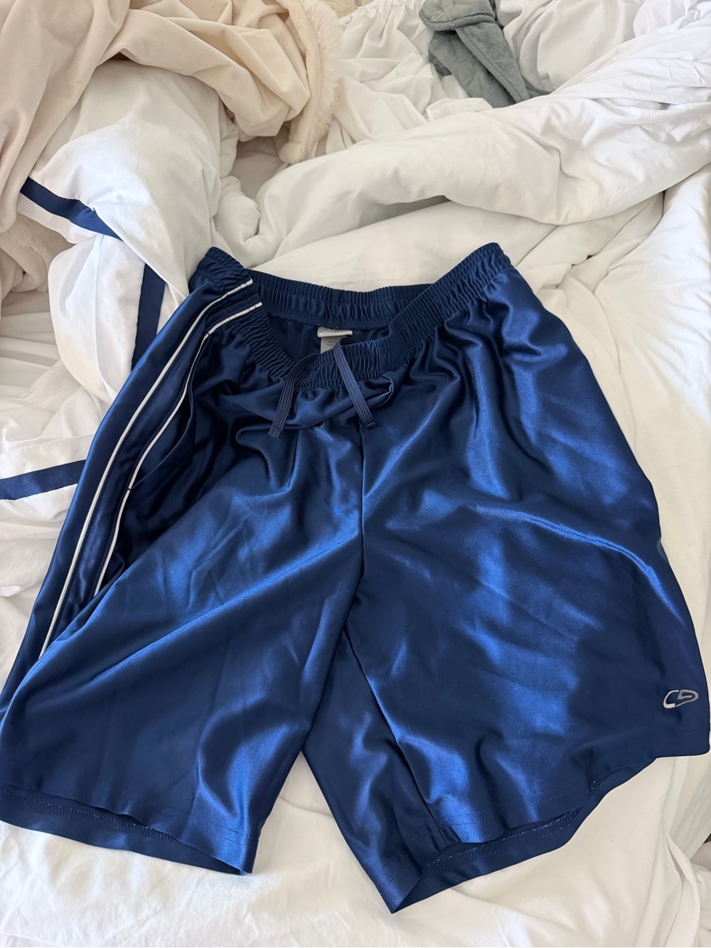 Champion Navy Blue Athletic Basketball Shorts
